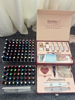 Beetles 100 Colors Gel Nail Kit + Press-On Kit Bundle | Full Set with Tools