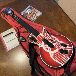 Guitar Hero Aerosmith Guitar 100% Complete *Mint Condition* TRADE IN YOUR OLD GAMES FOR CREDIT