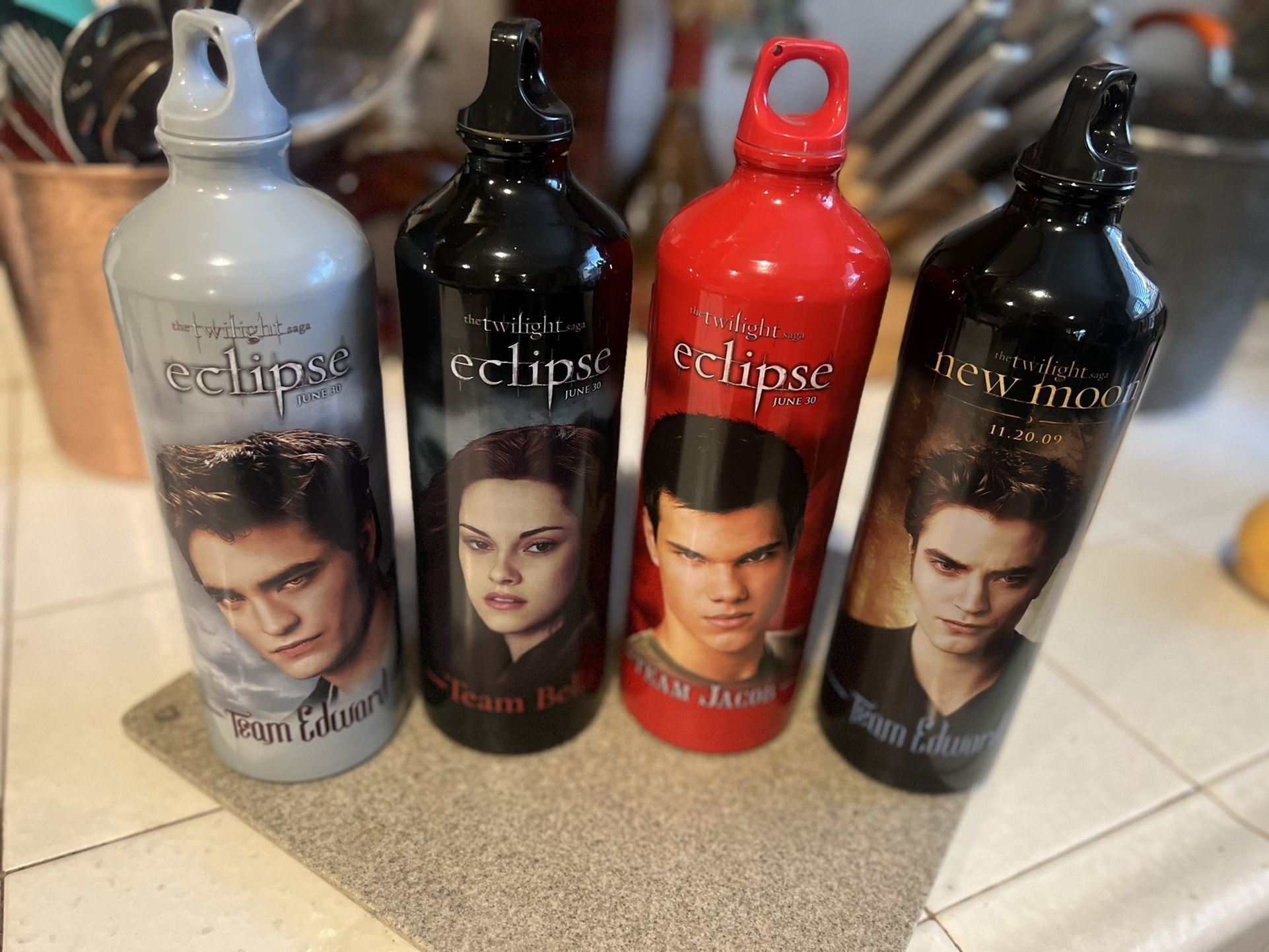 Twilight Metal Water Bottles