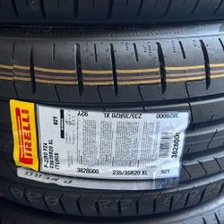 235/35/20 Pirelli Pzero Pz4 $380 Each Tire 