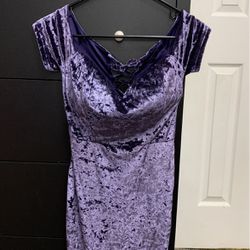 Purple dress Size Large 