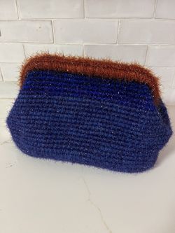 Crochet Velvet Clutches ( $25 Each )