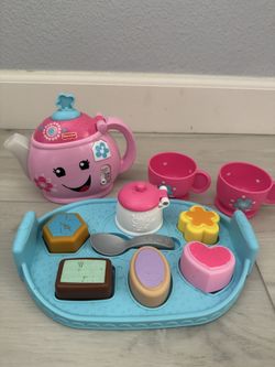 Fisher-Price Toddler Toy Laugh & Learn Sweet Manners Tea Set