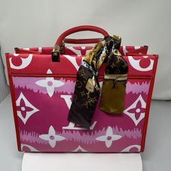 Red Medium Tote