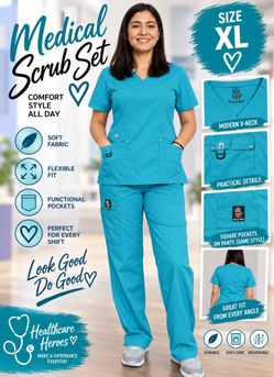 Nurse /medical scrubs size M