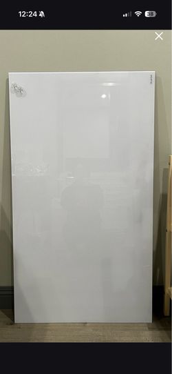 Quartet glass white board
