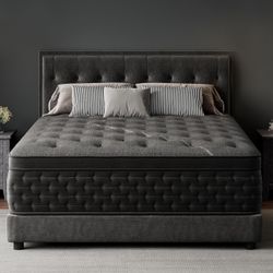 New 14” King Size  Hybrid Mattress