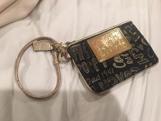 Coach wristlet