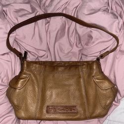 Authentic 1954 Fossil Leather Shoulder Bag #75082 (Like New & Rare Find)