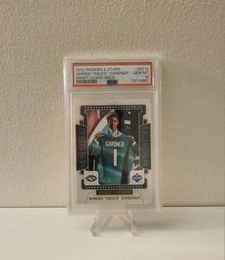 Ahmad "Sauce" Gardner 2022 Rookies & Stars Gold Draft Picks Numbered #1/10 Pop 1