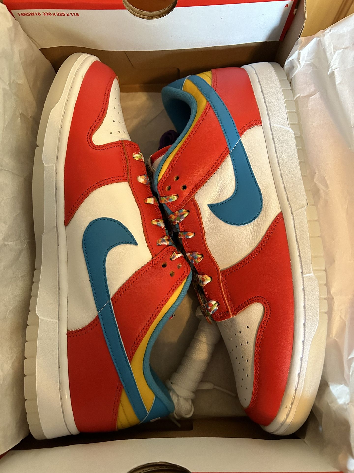 Nike Dunk Lebron James Fruity Pebbles 11