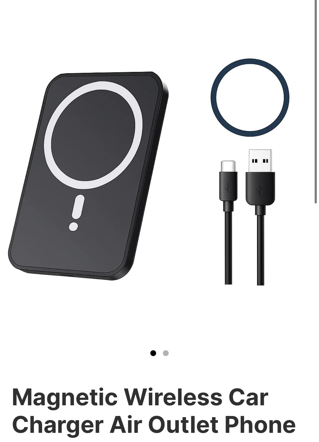 Magnetic Wireless Car Charger 