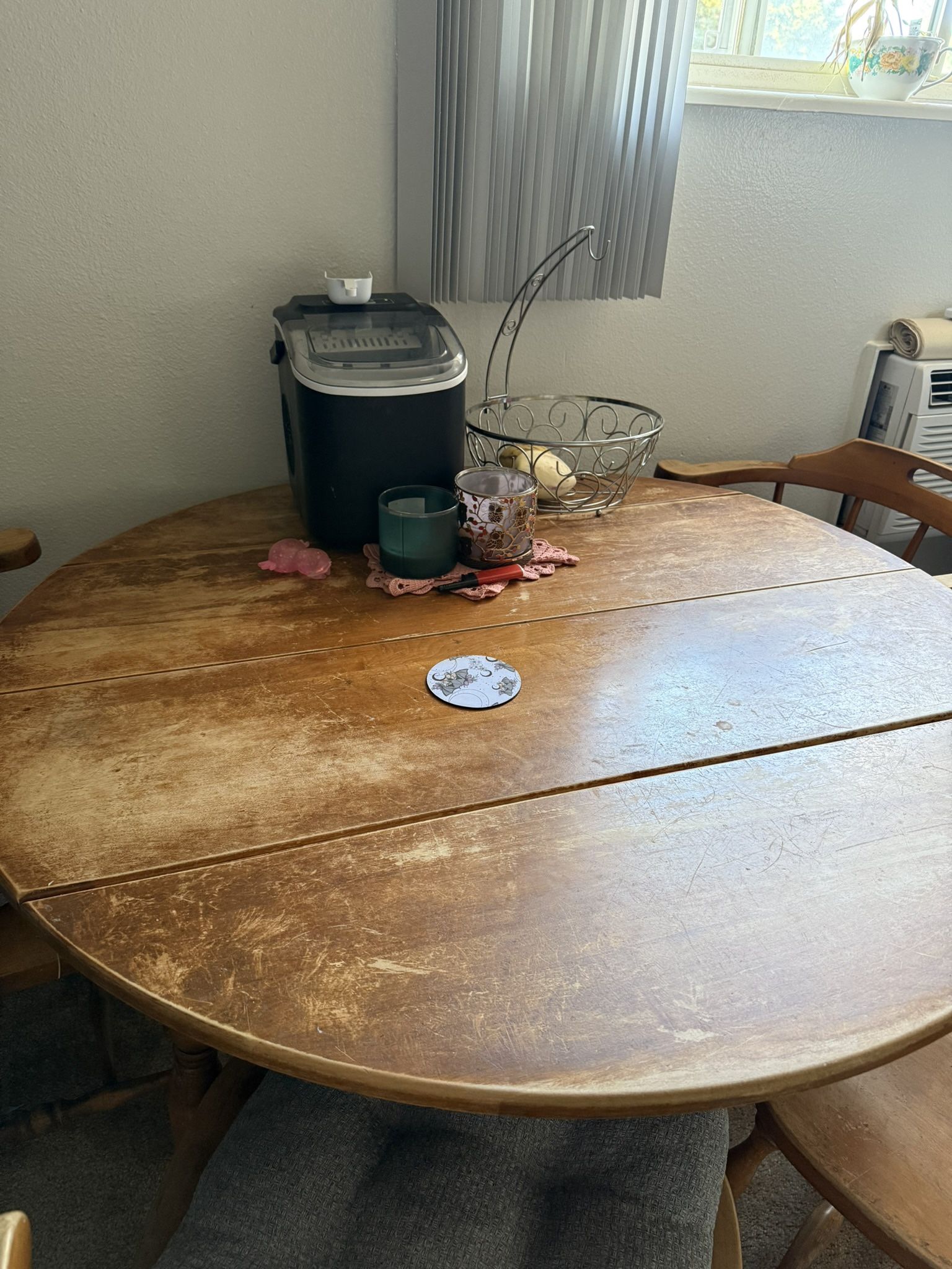 Solid Wood Table And Chairs
