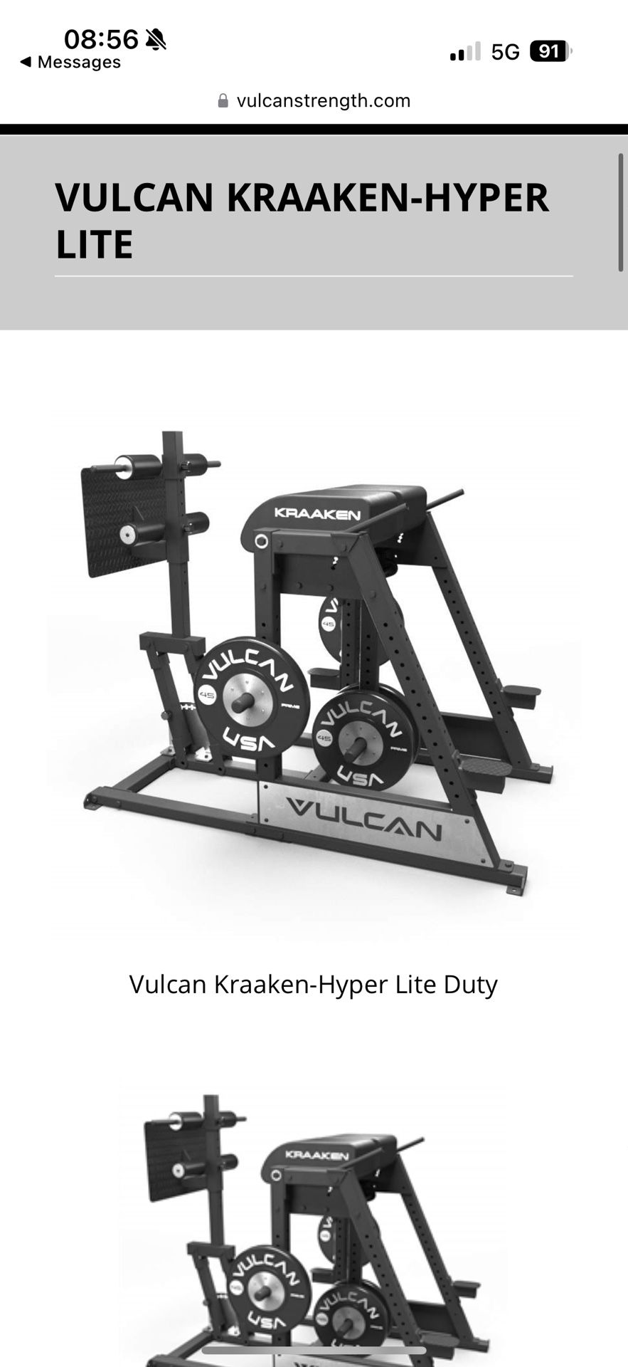 Vulcan Kraaken - Hyper Lite - GHD Machine