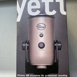 Gold Yeti Ultimate USB Microphone For Professional Recording 