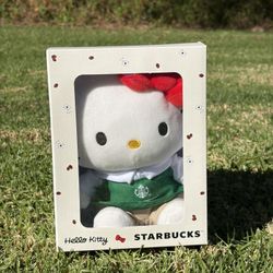 Hello Kitty x Starbucks Plushee Doll 