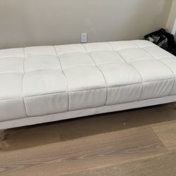 White Flat Sofa 