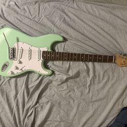 Fender Electric Guitar With AMP