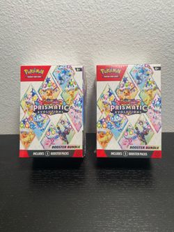 Pokémon Prismatic Evolutions Bundle (2)