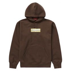 Supreme Bling Box Logo Hoodie