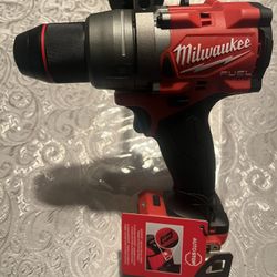 Brand New Milwaukee M18 Fuel 1/2” Hammer Drill Driver Never Used (tool Only) 
