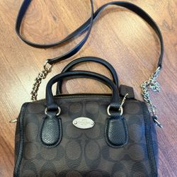 Coach Mini Boston Handbag
