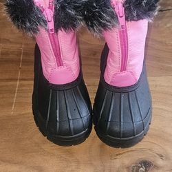 Snow Boots Little Girl Size 7