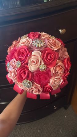 hand made ramo for quinceañera 