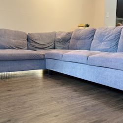 L Shaped Sofa With chaise | Bellevue Pickup | $100 OBO