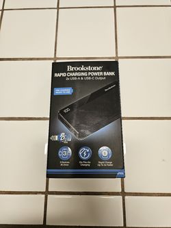 Brookstone Rapid charging Power Bank