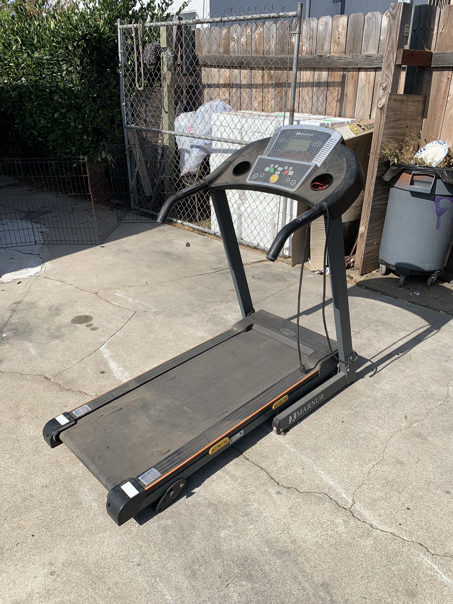 MARNUR Electric Foldable Treadmill