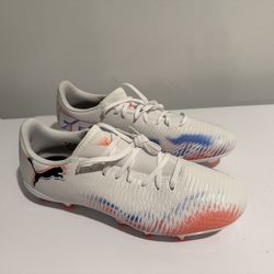 PUMA Men Future 8 Play FG/AG Cleats White Soccer Football GYM Spike size US 8.5