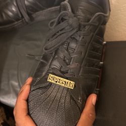 Adidas Superstar Low Black Carbon