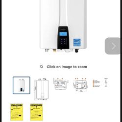 New SoCalGas Plan , Free Install, Navien Tankless Water Heater 180 S2 Zero Cost for summer, not new county and the Riverside County