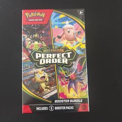 Brand New - SEALED - Pokemon Perfect Order Booster Bundle