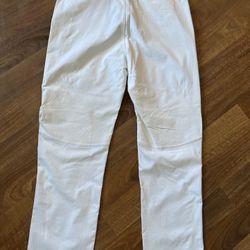 Men’s Baseball Pants White Large New W/ Tags 