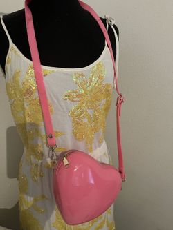 Pink Heart Crossbag