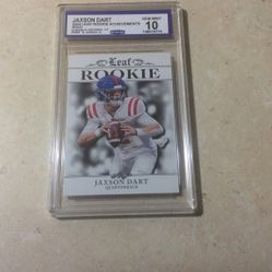 Jaxson Dart Graded 10 Rc