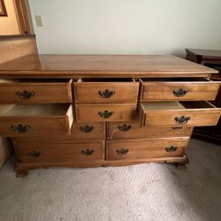 Vintage Wooden Dresser 