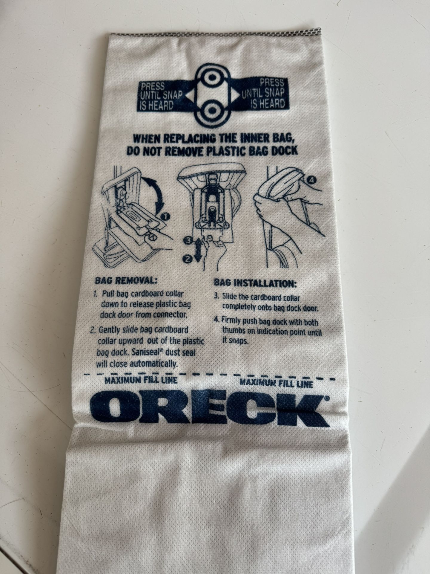 Oreck Vacuum Bags