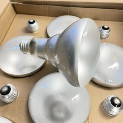 Reflector bulb 65w flood medium base 120v