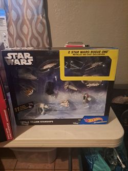 Hot Wheels Star Wars Hero & Villain Starships Set