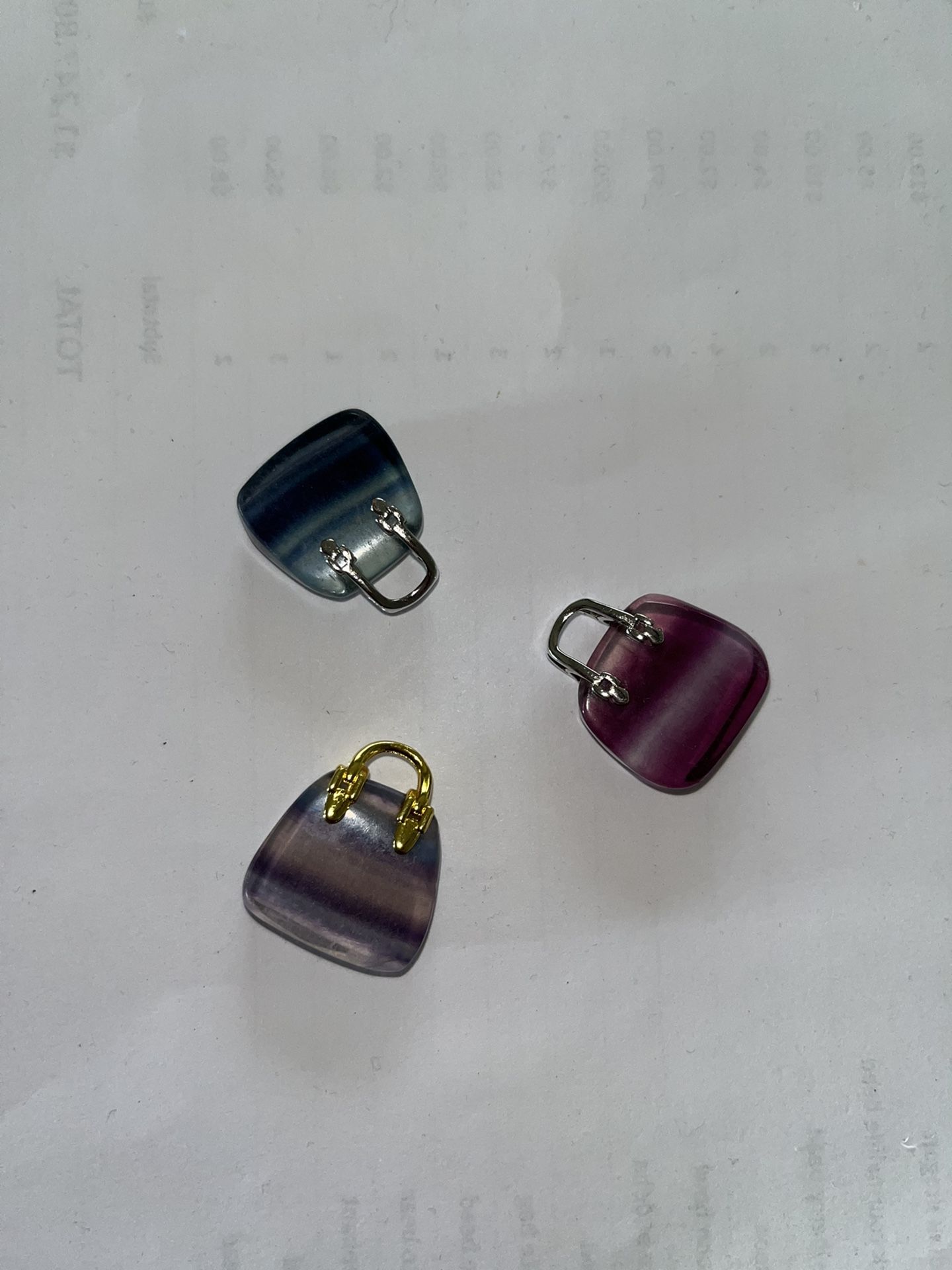 Rainbow Fluorite Mini Purses