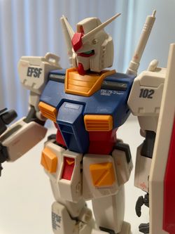 Gundam Figure Fully Assembled 7” 7-inches Tall