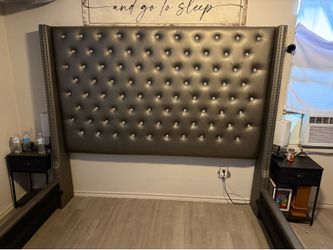 King size bed frame only