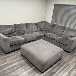 Free Sofa Sectional with Ottoman