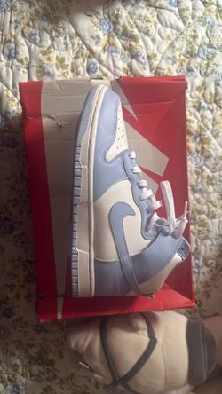 W Nike Dunk High blue