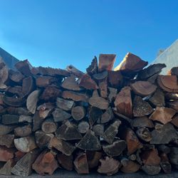 Dry Split Almond Mix Firewood!!!Ready Too Burn Seasoned Wood!!!