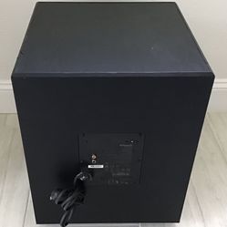 Klipsch Cinema 700 Subwoofer Powered Speaker 10” Bluetooth and Wired Connection With Aux Cable