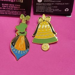 Disney Pluto & Goofy Ornament Inspired Enamel Metal Pin Blind Box Series Combo Set 
